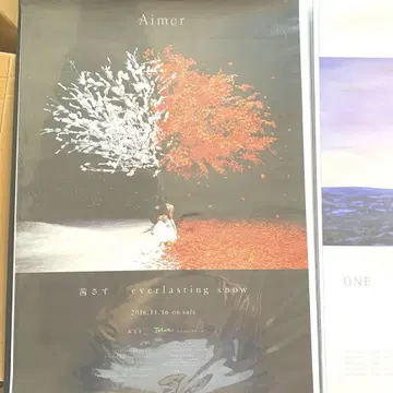Aimer 아카네사스/everlasting snow 포스터 A