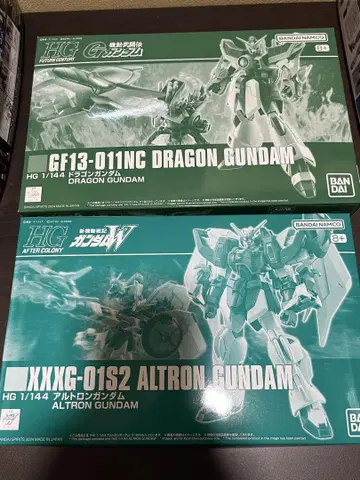 HG 1/144 드래곤 건담 알트론 건담 세트