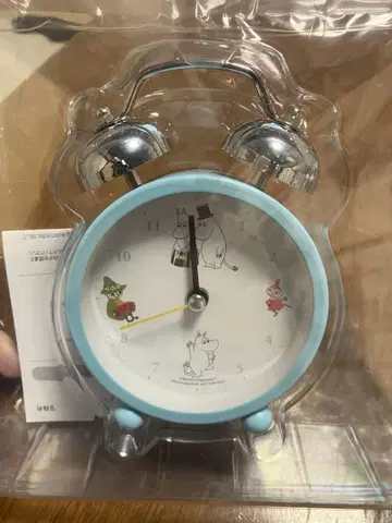 린넬 부록 무민 시계