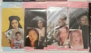 REDVELVET 아이린 슬기 웬디 조이 예리 트레이딩 카드