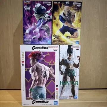 최신 HUNTER x HUNTER 피규어 4개 세트