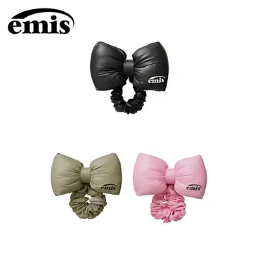 emis 리본형 머리끈 3색 세트