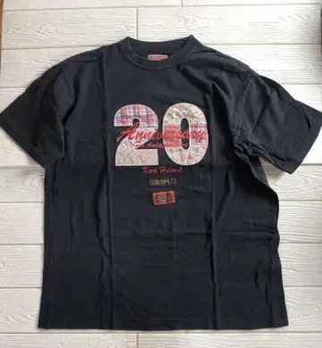 Karl Helmut 칼 헬무트 20주년 기념 티셔츠 블랙