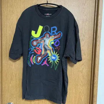 JORDAN 그래픽 프린트 티셔츠 XXL