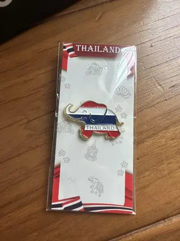 간사이 엑스포 회장 한정 태국 파빌리온 핀 배지