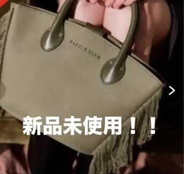 [새상품] 아리시아 스탬 ALECIA STAM 프린지 핸드백