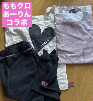 닛테레 포슈레 한정 ZUCCa x 모모쿠로 아-링 콜라보 룸웨어 L
