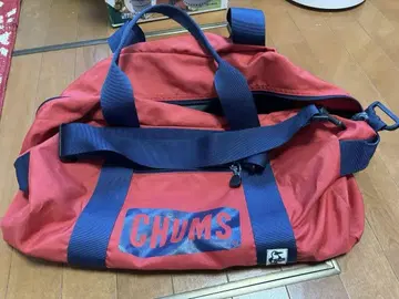 CHUMS 레드 더플백