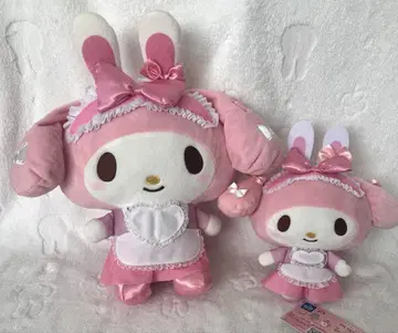 마이멜로디 벌스데이 토끼 메이드 봉제 인형
