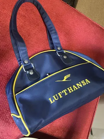 에어라인 백 LUFTHANSA/독일 항공사 루프트한자 보스턴 백