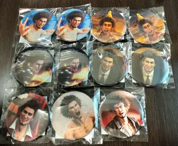 세가 럭키 쿠지 온라인 카스가 이치반 생탄의 연 H상 빛나는 표정 캔뱃지