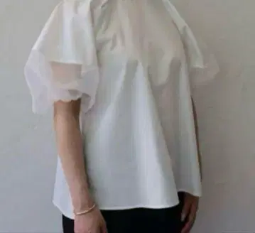 ella_selectshop 오간자 벌룬 풀오버