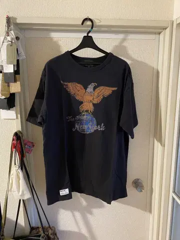 Schott/샷/T-SHIRT 'EAGLE GLOBE