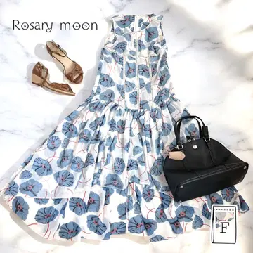Rosary moon Flower Panel Dress 원피스
