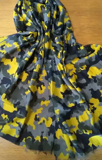 FRANCO FERRARI 실크 코튼 빅 스톨 이탈리아제