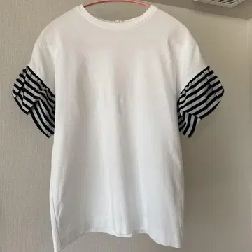 [사이즈 36] BORDERS at BALCONY SLEEVE TEE