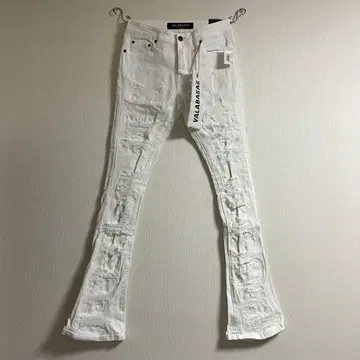 valabasas 플레어 데님 얀파토 착용 모델