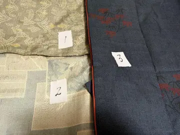 오시마 명주 리메이크 원피스, 일본풍 무늬 반팔 무릎 기장 원피스 디자인