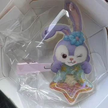 더피와 프렌즈 도넛 헤어 클립 스텔라루