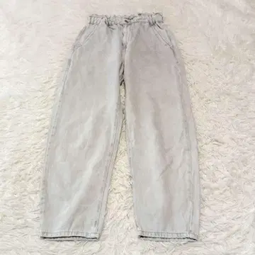 ZARA 자라 와이드 데님 팬츠 허리밴딩 USA 6