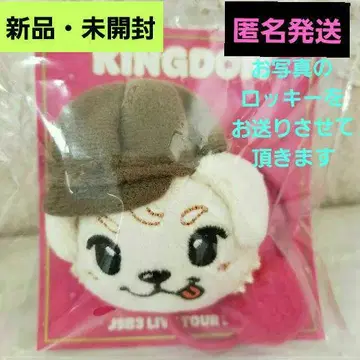새상품 미개봉 3대 KINGDOM 이와타 타카노리 캐릭터 머리끈 로키