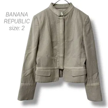 [ 바나나리퍼블릭 ] BANANA REPUBLIC 노카라 자켓 긴팔