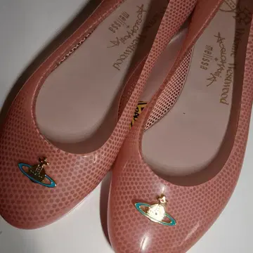 vivian westwood 플랫슈즈 핑크 25c