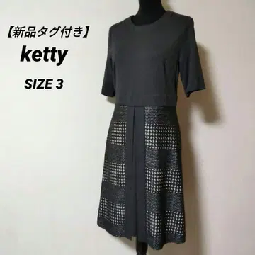 [ 택 포함 새상품 ] ketty 반팔 원피스 SIZE 3