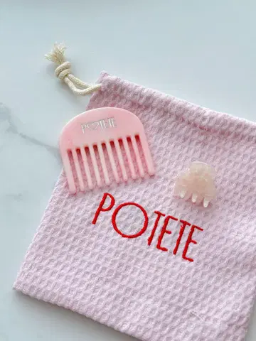 POTETE 미니 클립, 빗, 복조리 3
