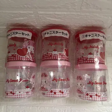 산리오 뽑기 마이멜로디 마이 스위트 피아노 캐니스터 세트