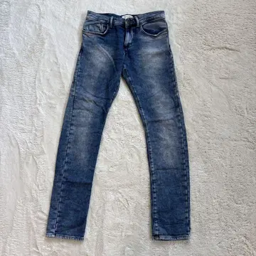 ZARA 다크 블루 슬림핏 데님