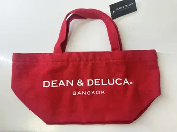 [새상품 태국 한정] DEAN&DELUCA 토트백 S 레드