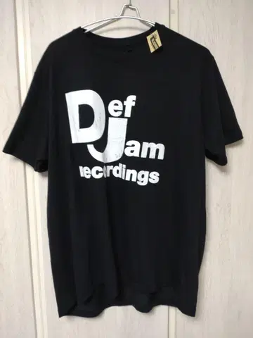 DefJam Recordings 데프잼 공식 티셔츠 블랙 XL