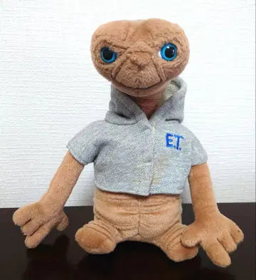 E.T. 후드 부착 봉제 인형