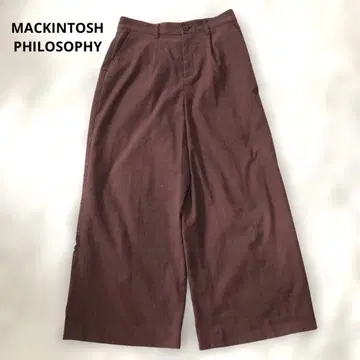 MACKINTOSH PHILOSOPHY 썸머 드라이 와이드 팬츠 40