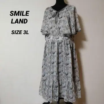 SMILE LAND 슬리브리스 원피스 SIZE 3L