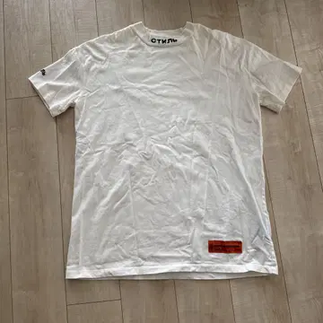 HERON PRESTON 화이트 T셔츠 USED 사이즈 S