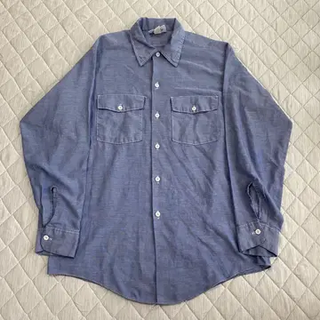 70년대~80년대 Dickies 샴브레이 워크 셔츠