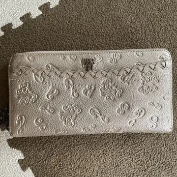 ANNA SUI 라이트 베이지 장지갑