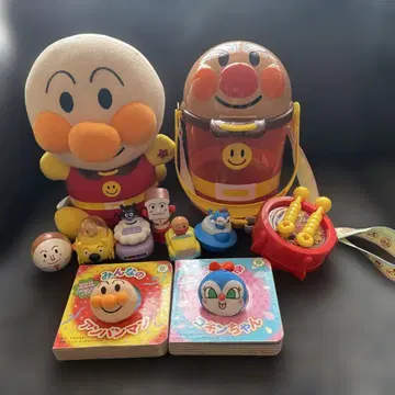 호빵맨 완구 세트 봉제 인형