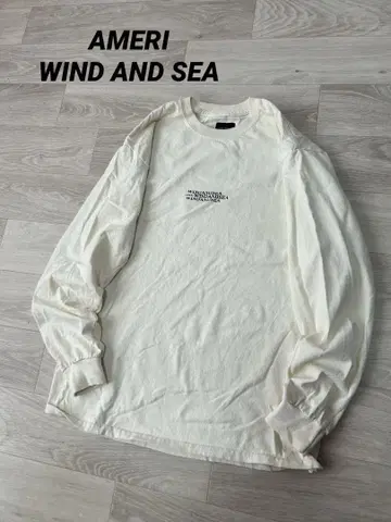 AMERI x WIND AND SEA 롱T