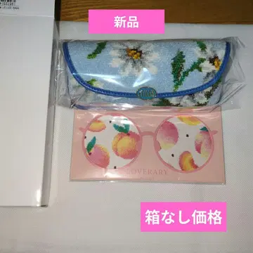 새상품 페일러 안경 케이스 화이트 마가렛 클리닝 크로스 피치