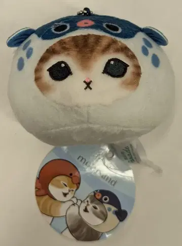 퍼레이드 바다 생물 냥 얼굴 마스코트 mofusand 복어