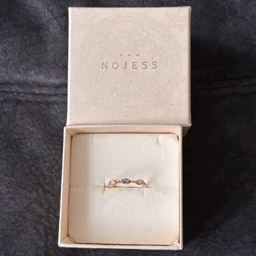 NOJESS 멀티 컬러 스톤 핑키링