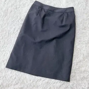 [ c4899 ] 새상품급 무릎 기장 스커트 타이트 블랙