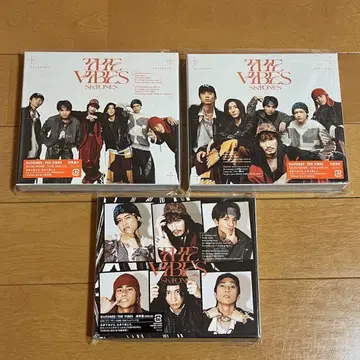 SixTONES THE VIBES 앨범 3 형태