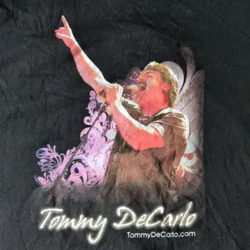 토미 디카를로 Tommy DeCarlo 티셔츠 블랙