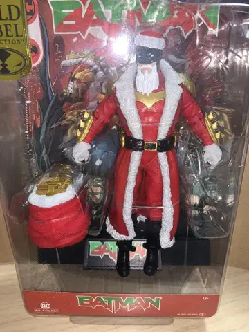 Batman: Santa Edition 피규어 배트맨 산타