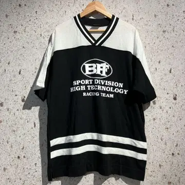 90년대 베네통 포뮬러 1 메쉬 절개 티셔츠