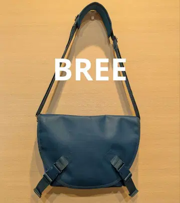 [레어] BREE 브리 숄더백 메신저백 블루